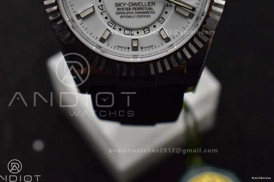 1:1 Unique White (Gain Strap Oysterflex Sky-Dweller A23J 1102 ZF Best SS Dial on Weight) Edition 336239 0714